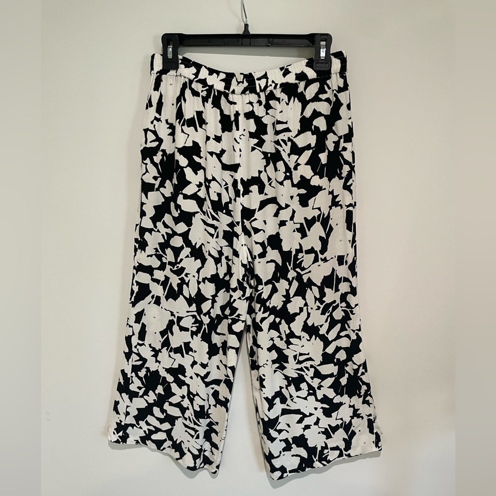 Kate Spade Synna Black and White Pants Size Small
